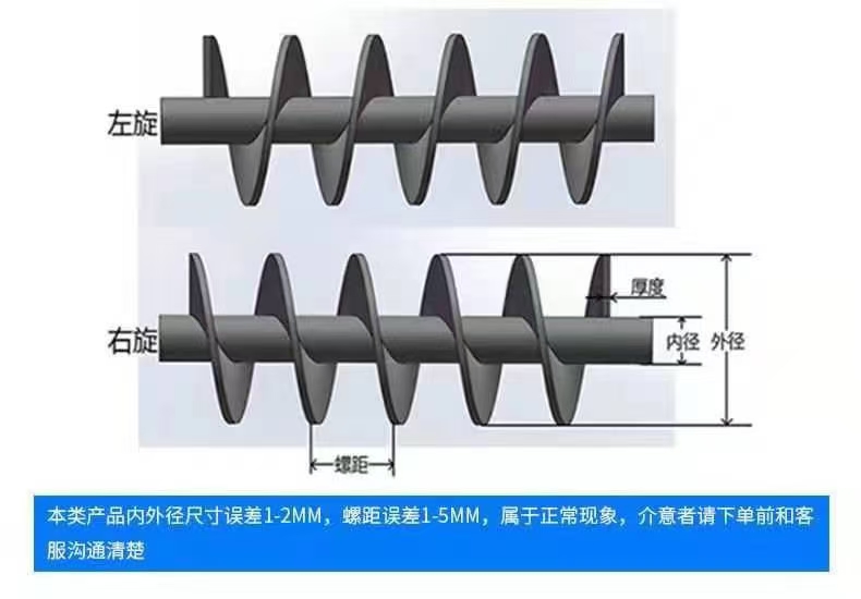 吉安市不锈钢螺旋叶片锰钢螺旋叶片 - 厂家